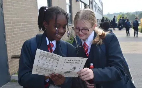 Pupils in number hunt