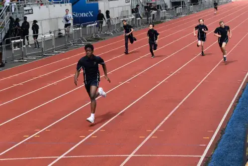 Pupils at school Sports Day